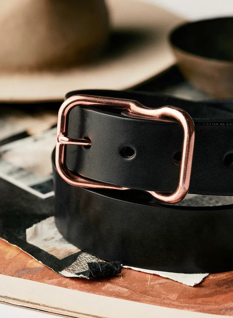 Emil Erwin Signature Belt Black*imogene+willie Best Sale