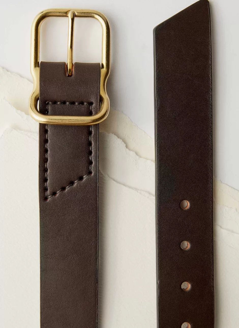 Emil Erwin Signature Belt Dark Brown*imogene+willie Online