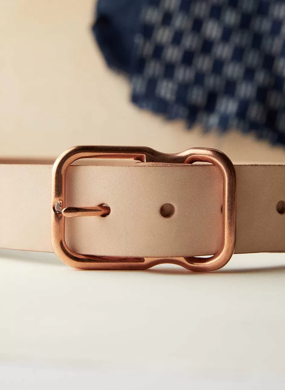 Emil Erwin Signature Belt In Natural*imogene+willie New