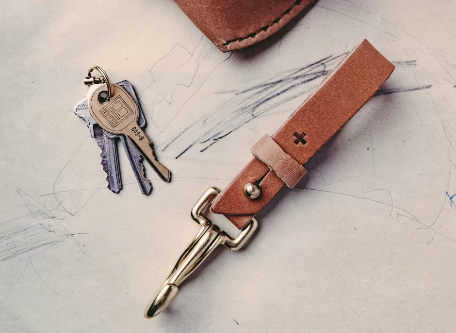 Emil Erwin X I+W Keychain In Natural*imogene+willie Flash Sale