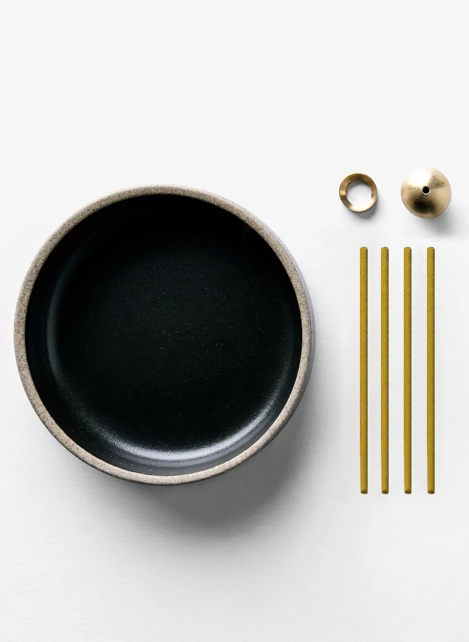 Hasami Incense Holder Set With Sandalwood*imogene+willie Fashion