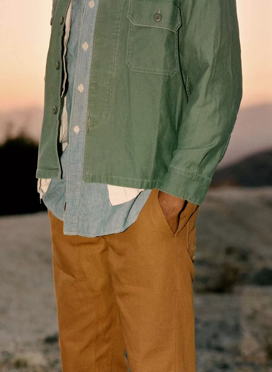 Hencye Canvas Workpant In Brown*imogene+willie Best Sale