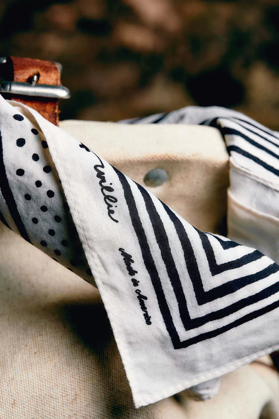 I+W Vintage White Bandana V2*imogene+willie Discount