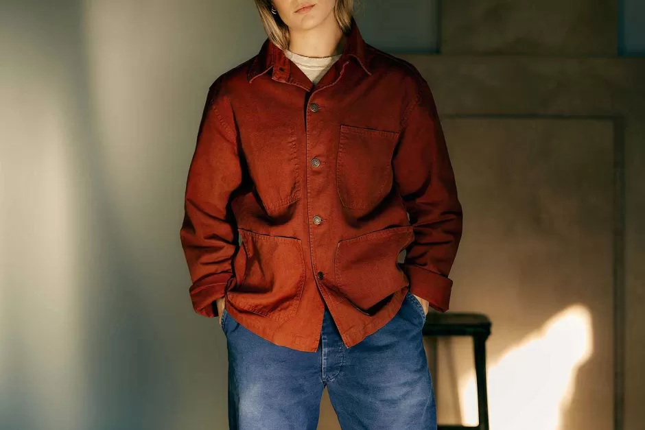 Jack Jacket In Terracotta*imogene+willie Outlet