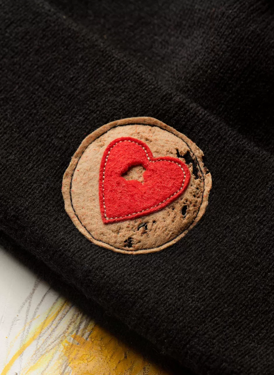 Knit "Heart" Watch Cap*imogene+willie Outlet