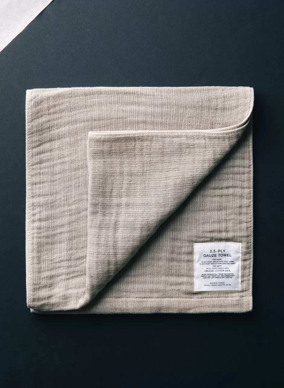 Morihata Gauze Towel In Beige*imogene+willie Cheap