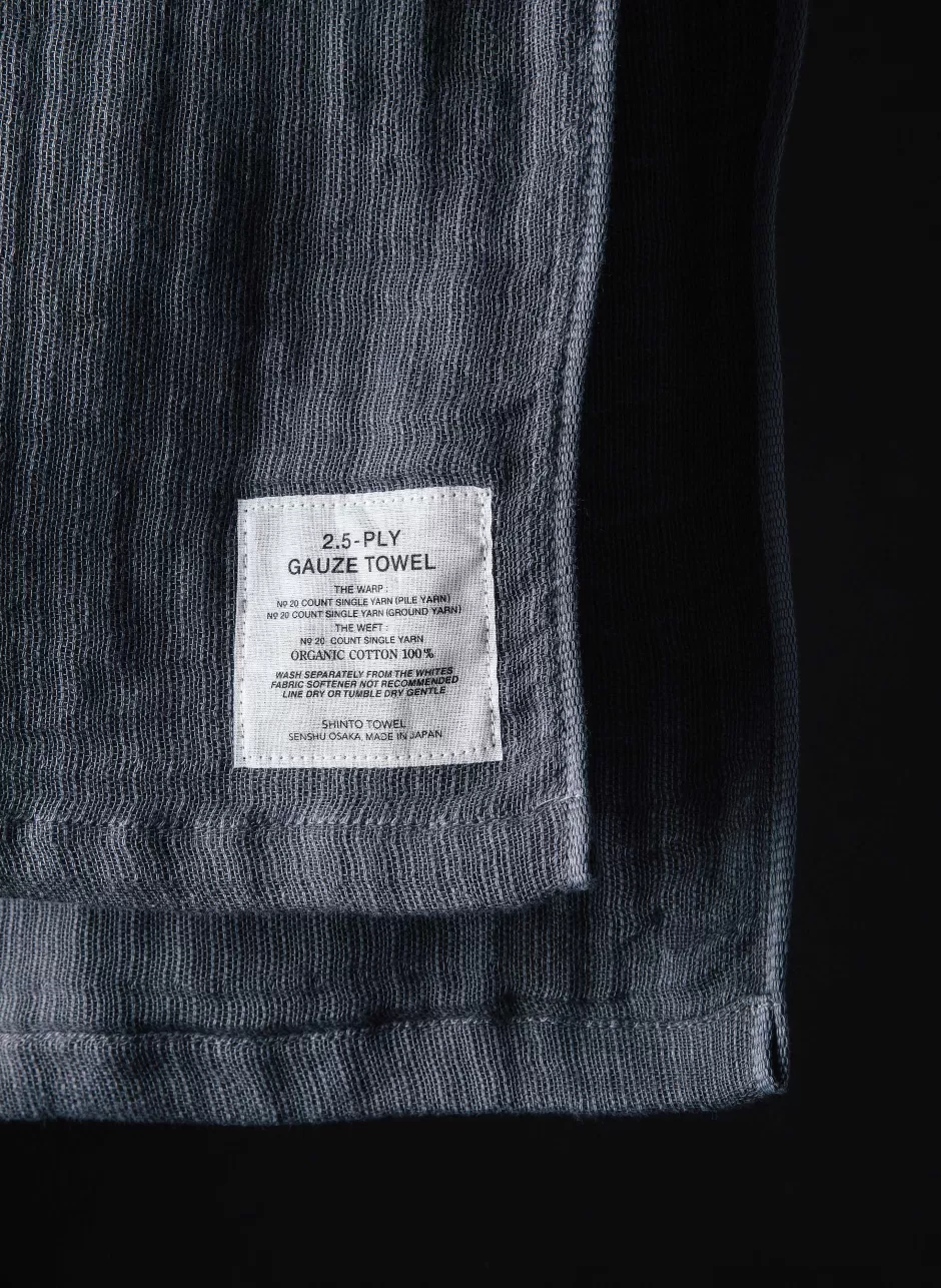 Morihata Gauze Towel In Charcoal*imogene+willie Clearance