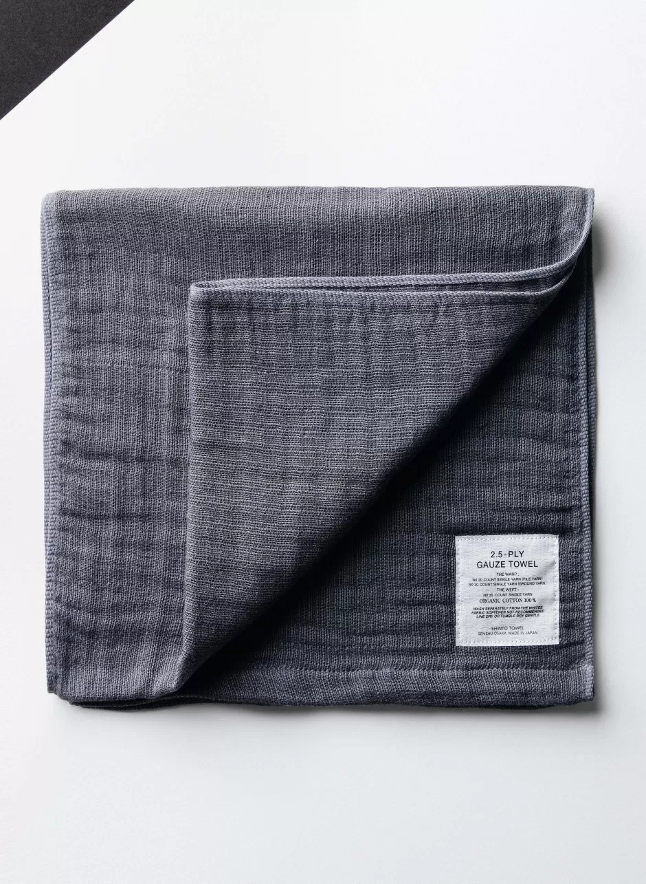 Morihata Gauze Towel In Charcoal*imogene+willie Clearance