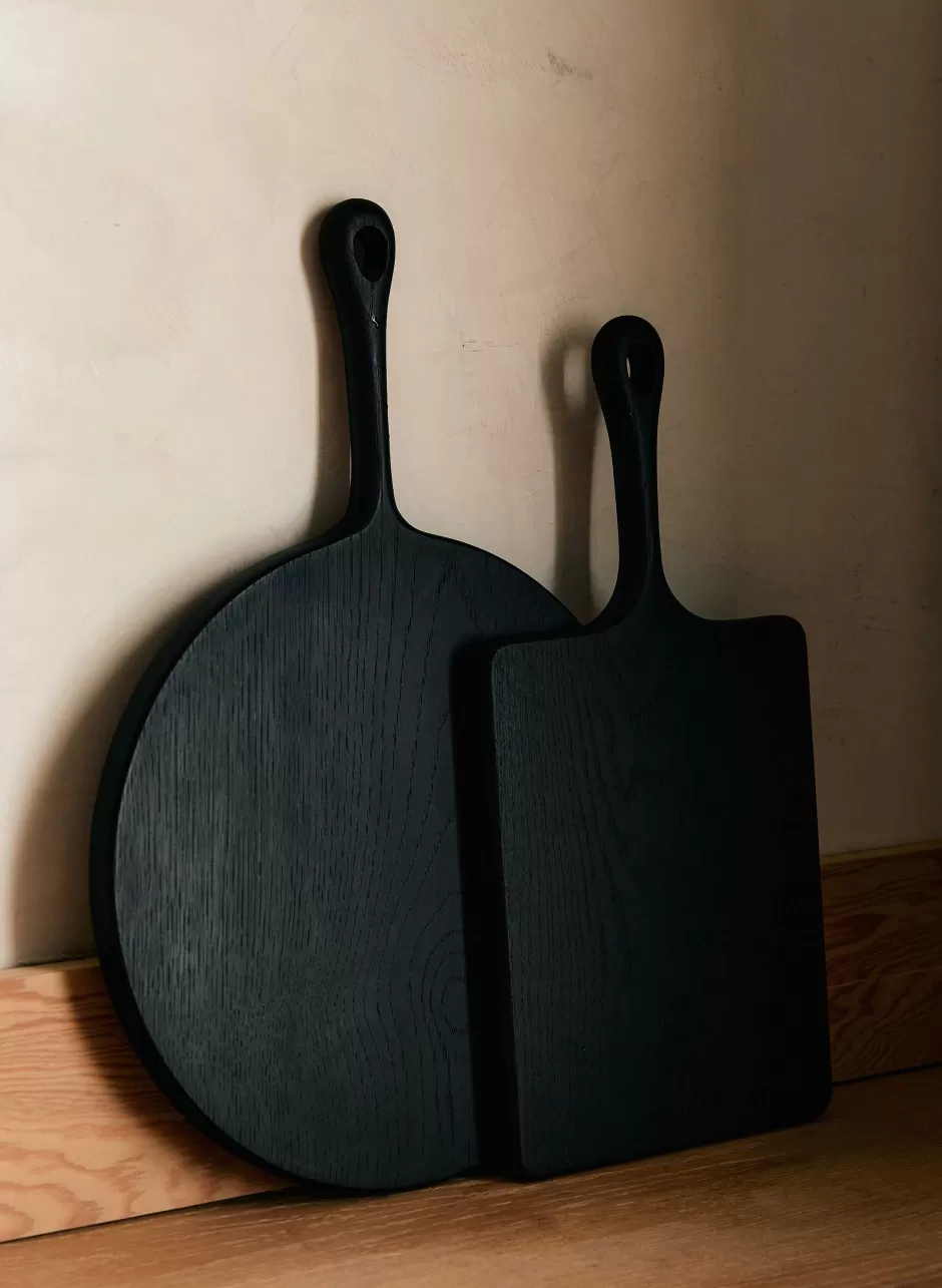 Solid Black Oak Serving Board*imogene+willie New