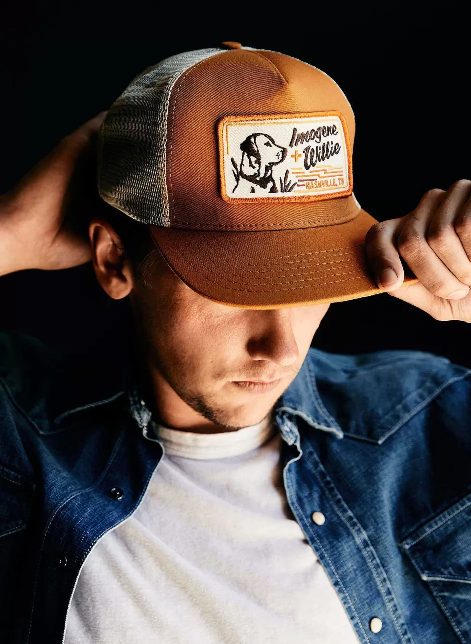 The "Bird Dog" Trucker In Gold*imogene+willie Best Sale