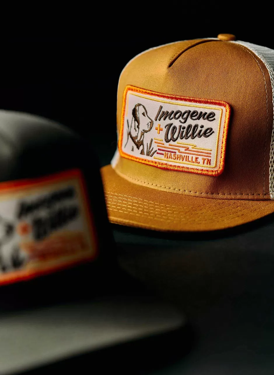 The "Bird Dog" Trucker In Gold*imogene+willie Best Sale