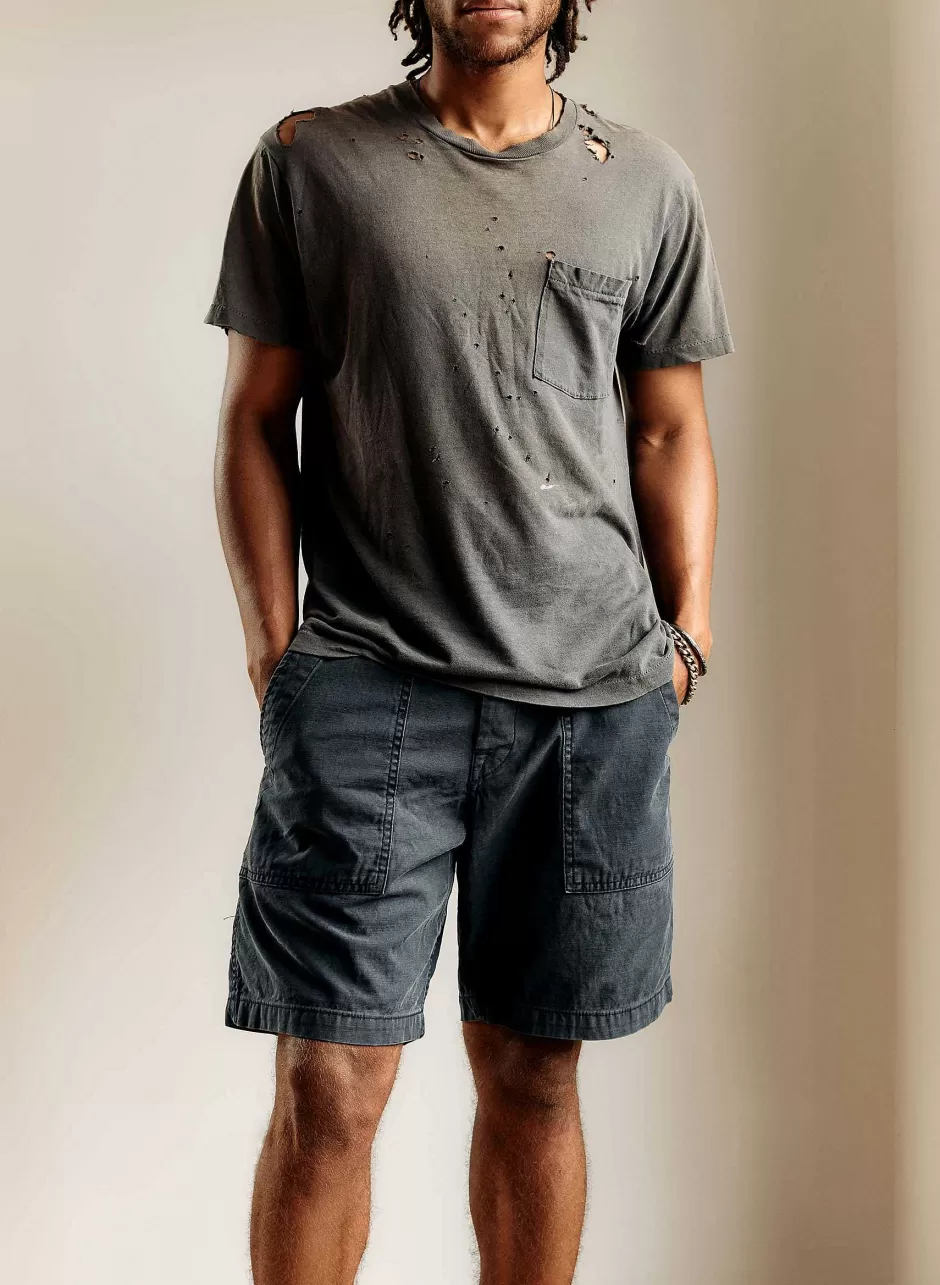 The Camp Short In Faded Black*imogene+willie Hot