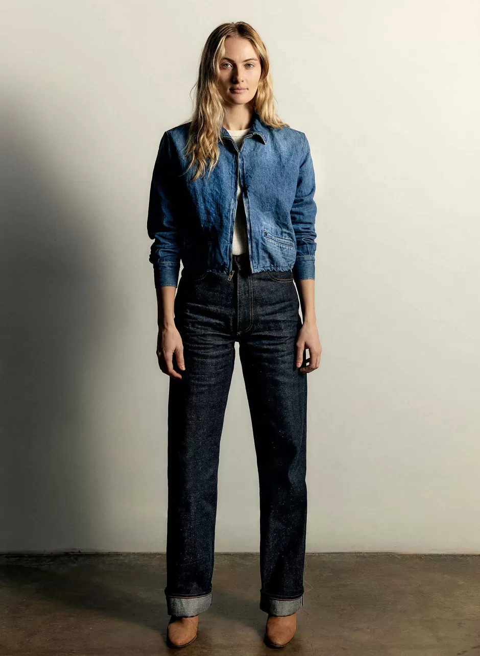 The Cropped Denim Souvenir Jacket*imogene+willie Best