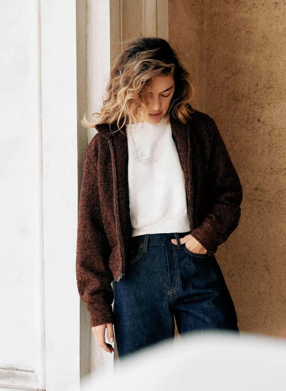 The Cropped Wool Souvenir Jacket*imogene+willie Cheap