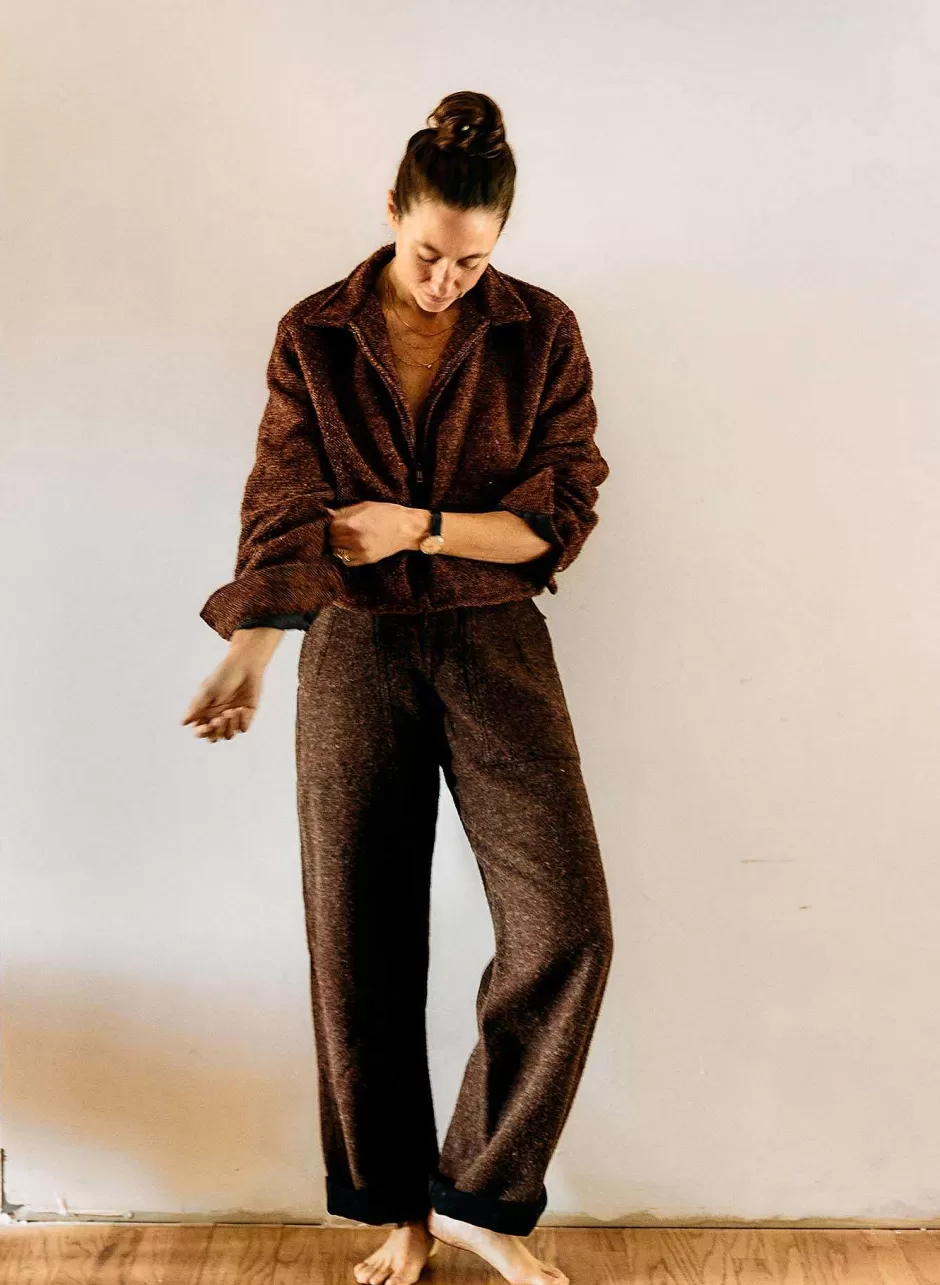 The Cropped Wool Souvenir Jacket*imogene+willie Cheap
