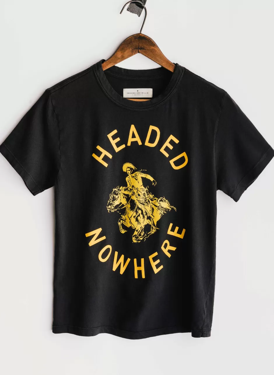 The "Headed Nowhere" Tee*imogene+willie Outlet