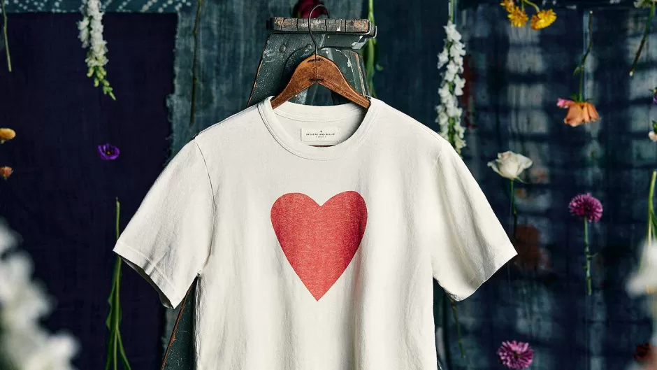 The "Heart" Tee*imogene+willie Outlet