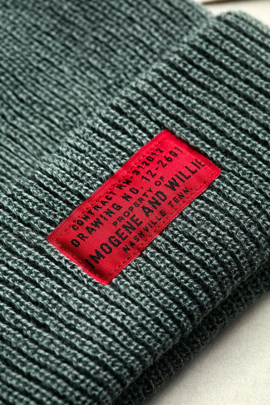 The I+W Balsam Green Rib Cap*imogene+willie Cheap