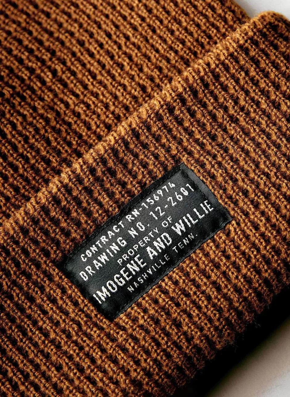The I+W Copper Waffle Cap*imogene+willie Cheap