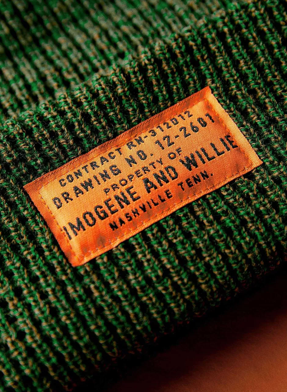 The I+W Marled Forest Waffle Cap*imogene+willie Sale