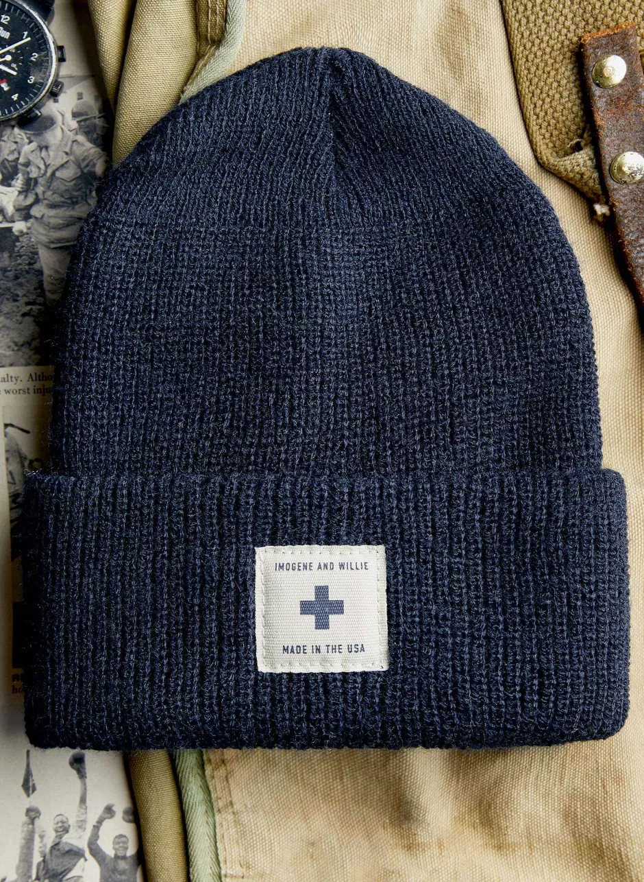 The I+W Navy Military Cap*imogene+willie Cheap