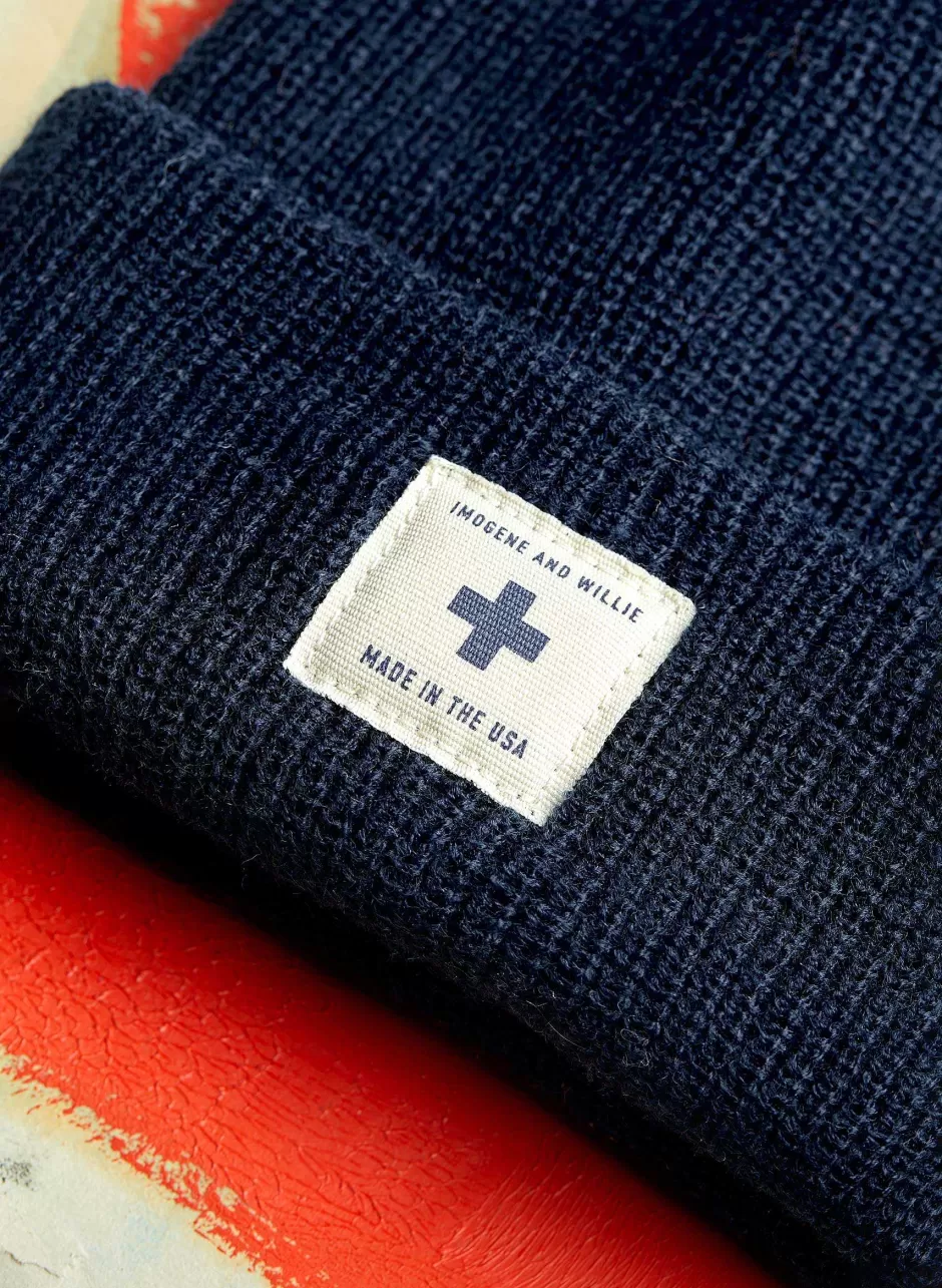 The I+W Navy Military Cap*imogene+willie Cheap
