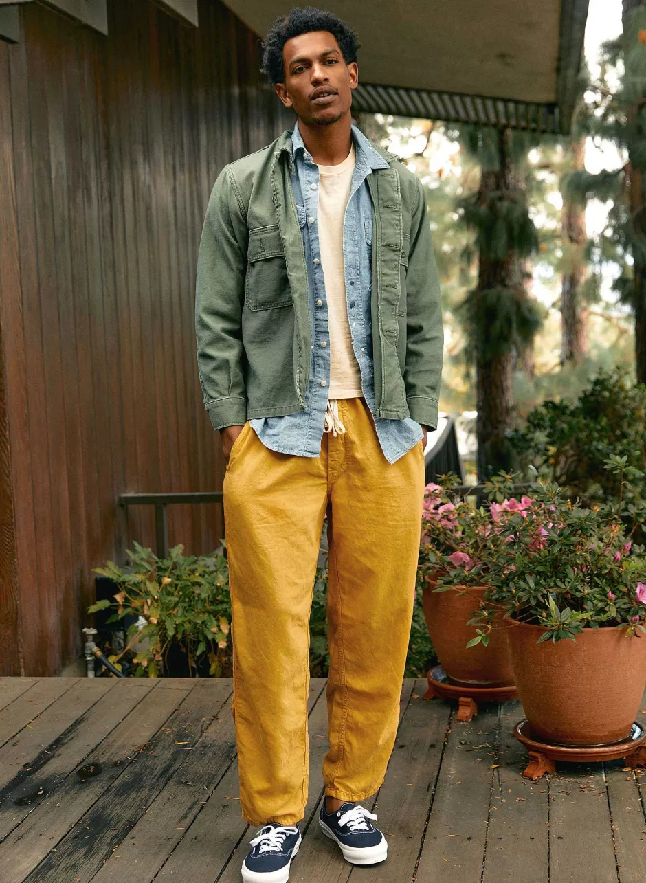 The Lounge Pant In Amber*imogene+willie Discount