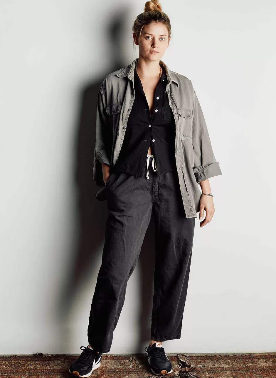 The Lounge Pant In Faded Black*imogene+willie Shop