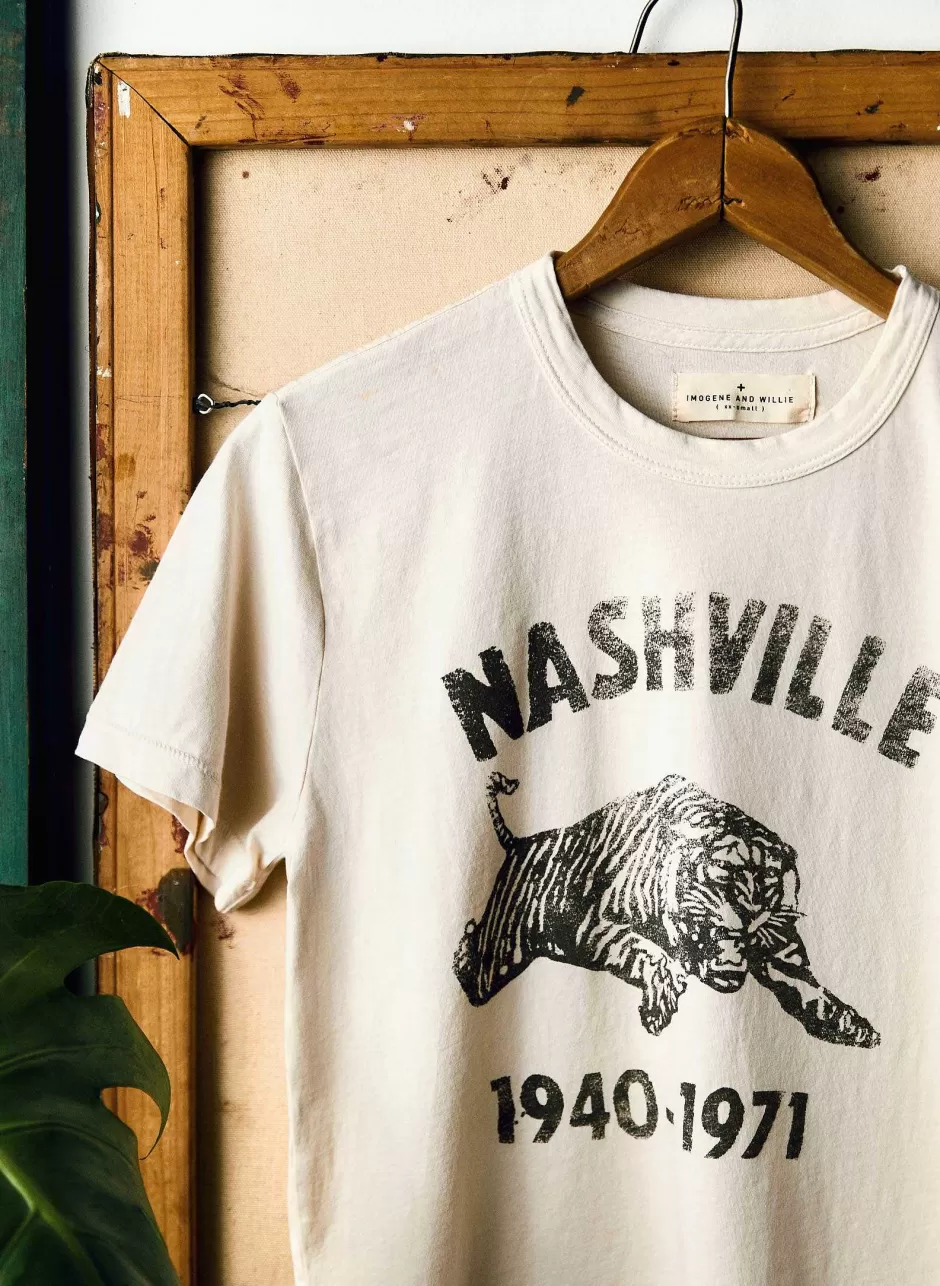 The "Nashville Tiger" Vault Tee*imogene+willie Outlet