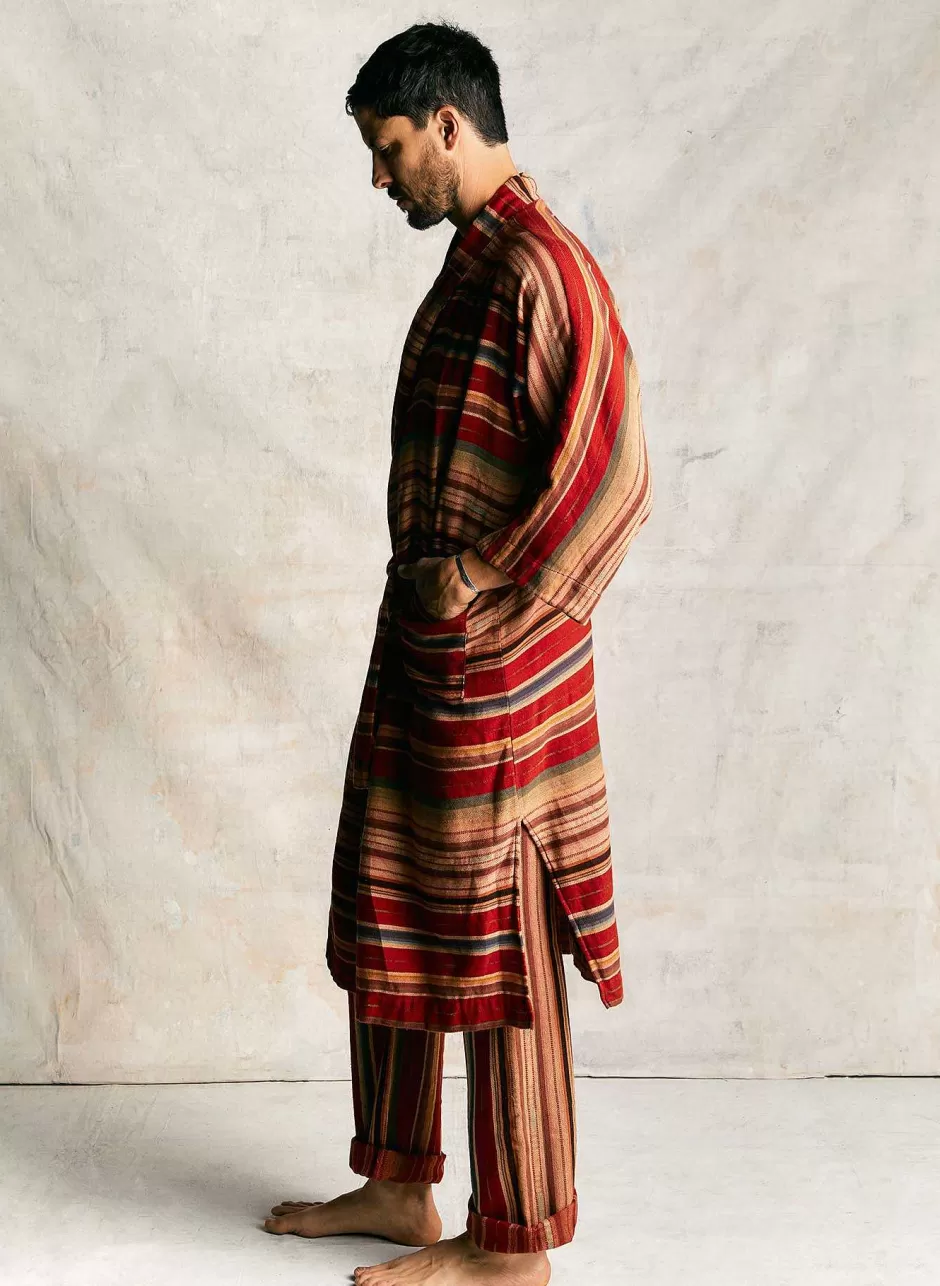 The Ojai Robe In Coastal Stripe*imogene+willie Best Sale