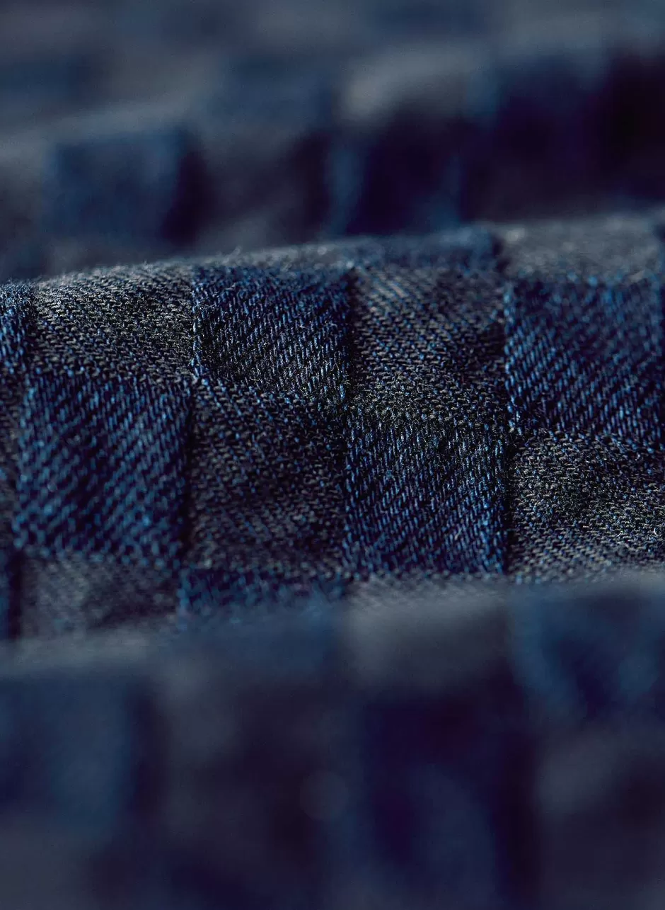 The Painters Coat In Indigo Check*imogene+willie Outlet