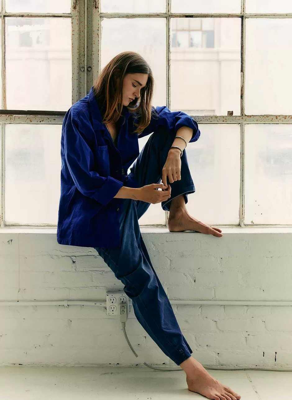 The Painters Coat In Klein Blue*imogene+willie Clearance