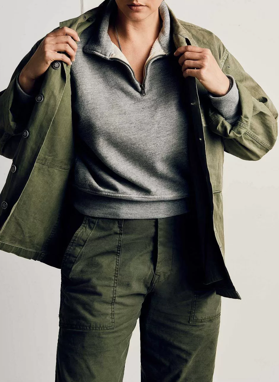The Quarter Zip Heather Pullover*imogene+willie Store