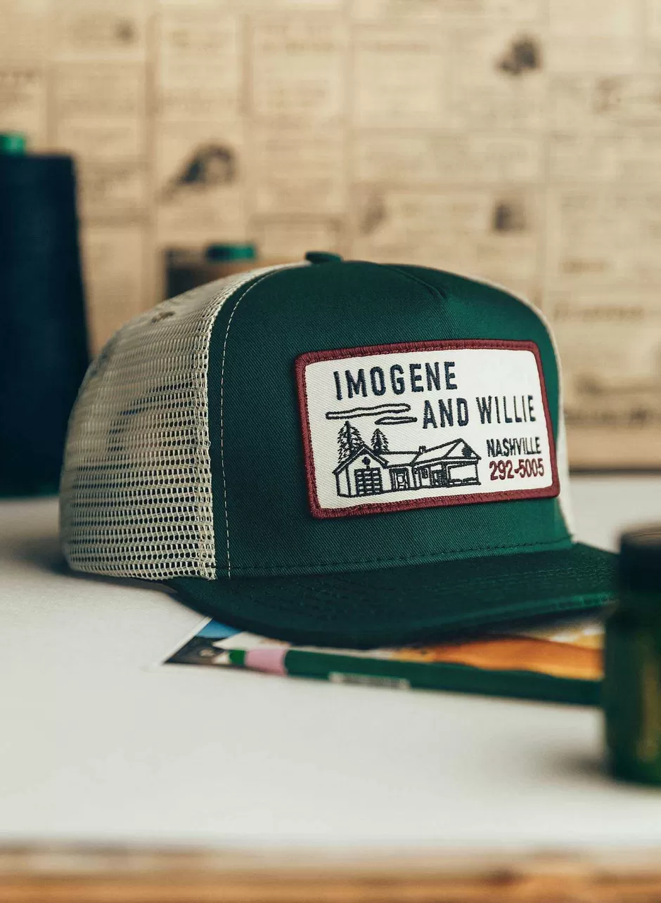 The "Service Station" Trucker In Green*imogene+willie Best
