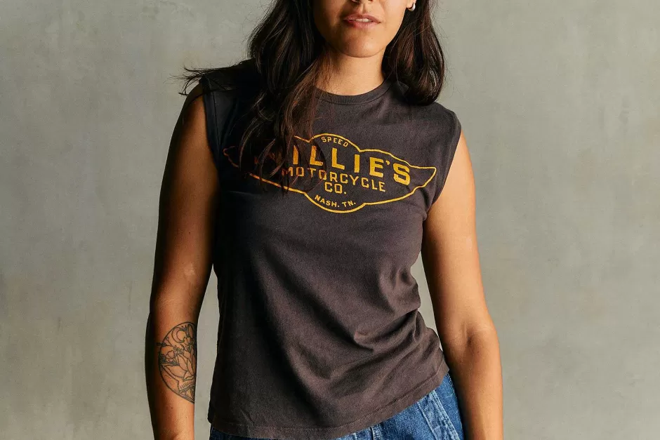The "Speedshop" Cotton Muscle Tee*imogene+willie Cheap