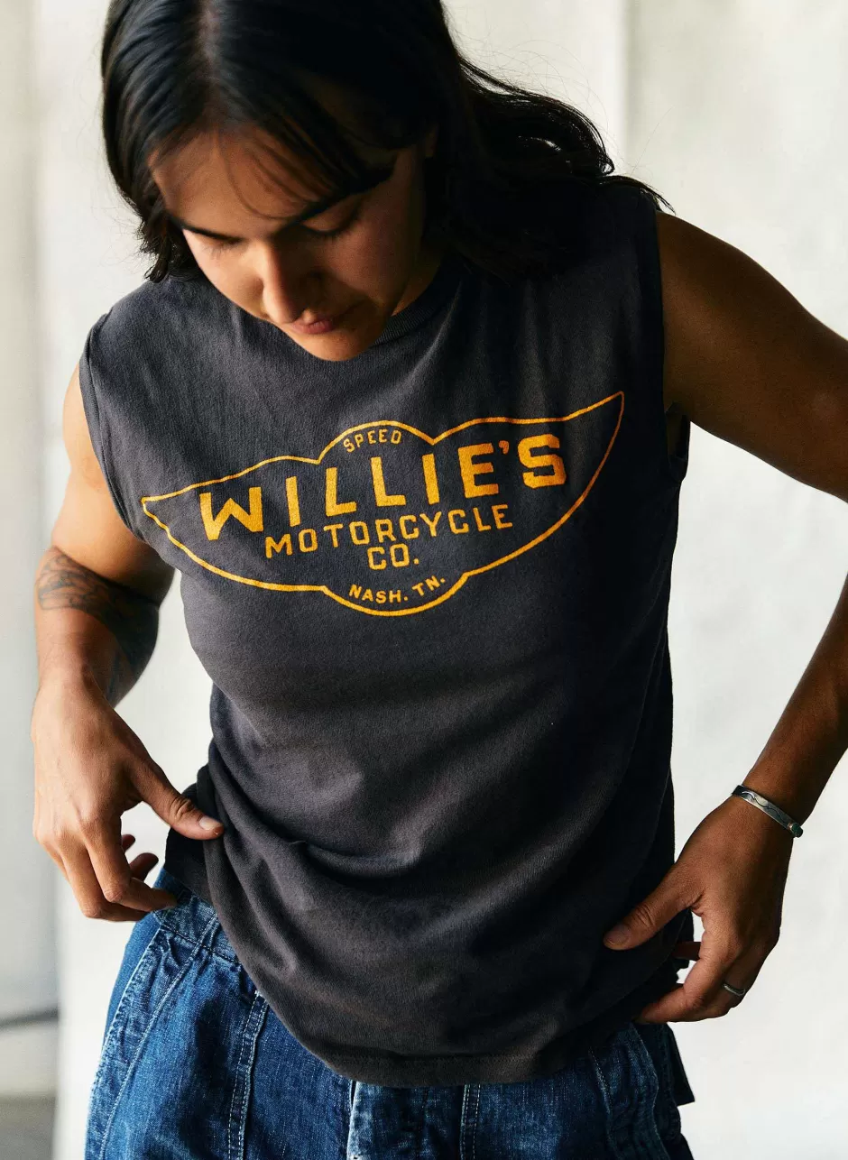 The "Speedshop" Cotton Muscle Tee*imogene+willie Cheap