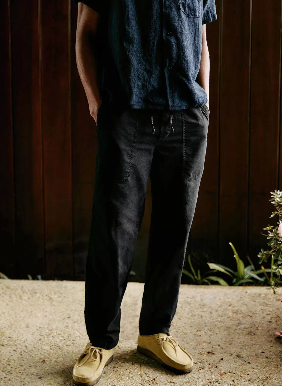 The Ventura Chore Pant In Faded Black*imogene+willie New