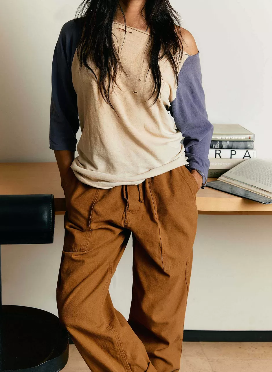 The Ventura Chore Pant In Field Brown*imogene+willie Flash Sale