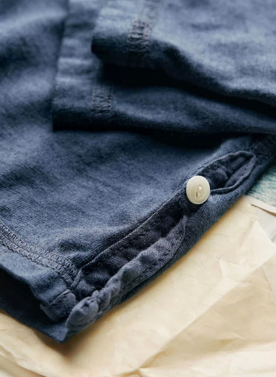 The Vintage Henley In Navy*imogene+willie Sale