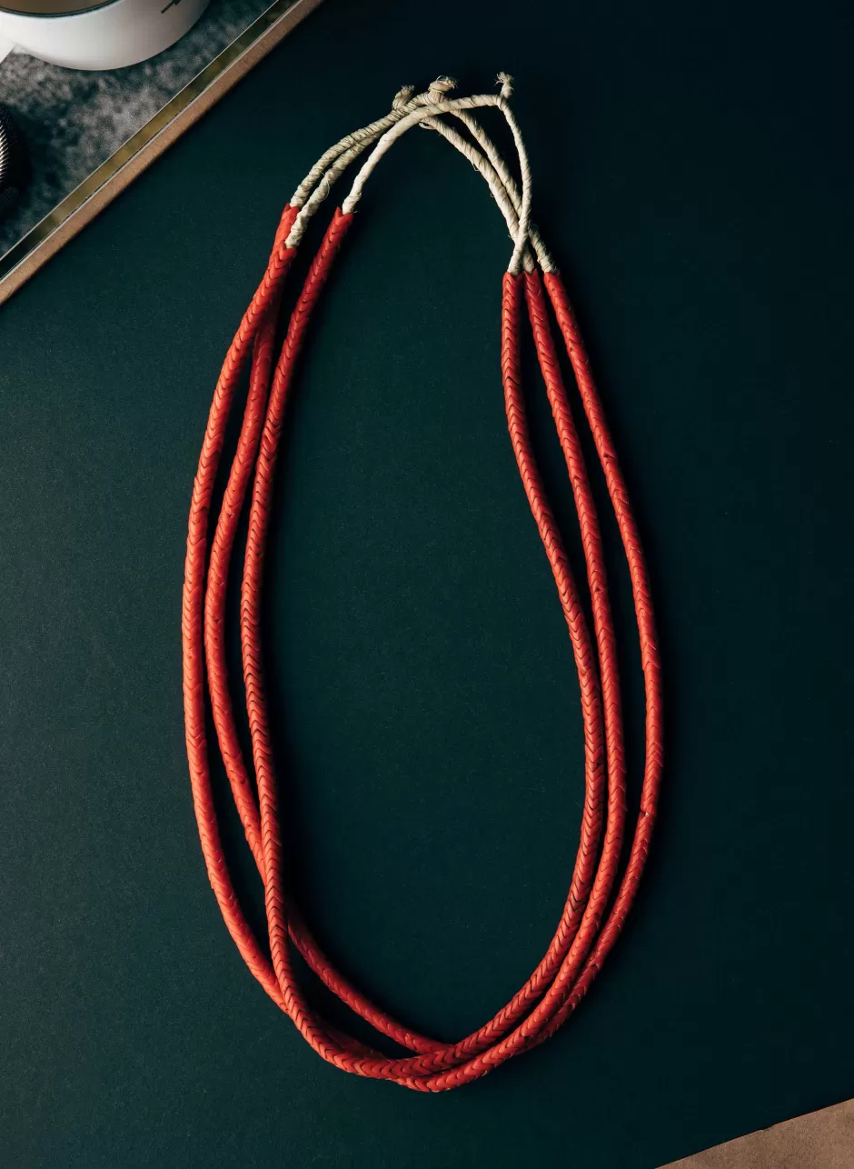 Vintage African Snake Bead Necklace*imogene+willie Best Sale