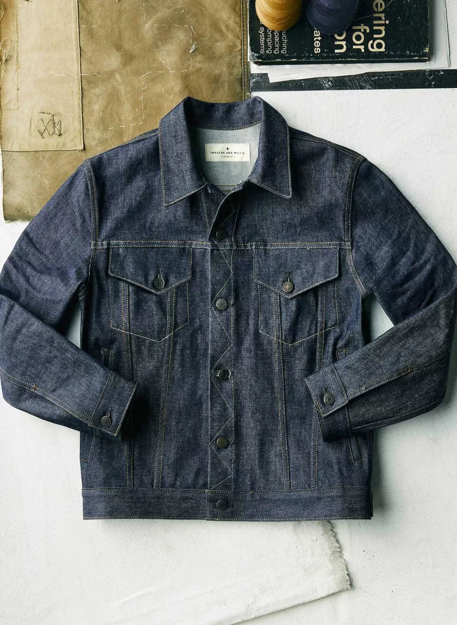Wilkins Jacket In Rigid Indigo*imogene+willie Best